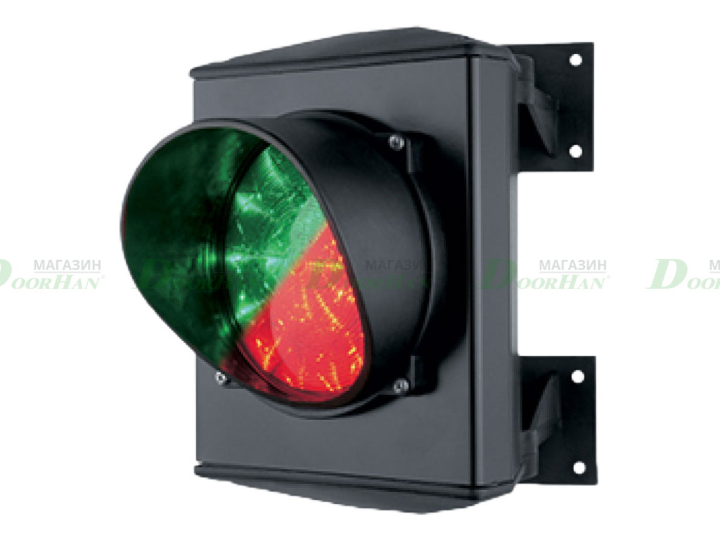 Cветофор TRAFFICLIGHT-LED 230В (зеленый + красный)