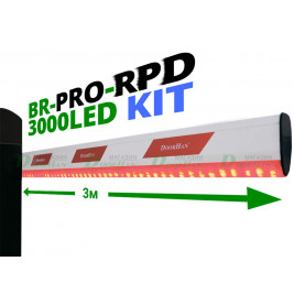 Комплект шлагбаума BR-PRO-RPD3000LEDKIT