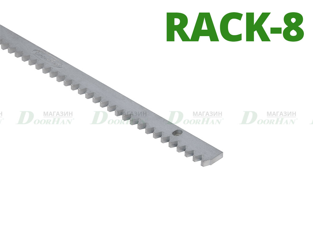 Рейка зубчатая RACK-8 L=1 метр 30х8