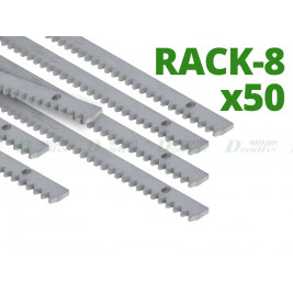 Комплект зубчатых реек RACK-8 (50 штук)