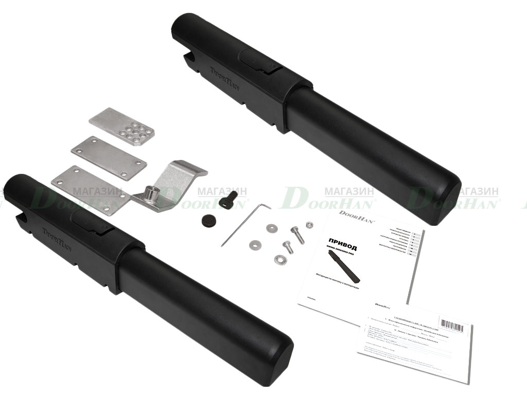Комплект базовый привода SW-3000PRO-BASE ширина cтворки до 3м вес створки до 400кг